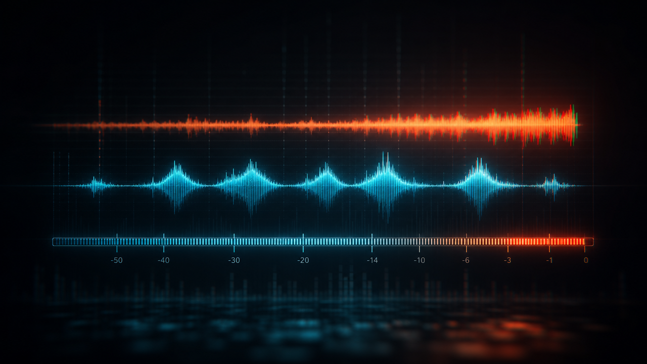 AI Mastering Free — eMastered vs LANDR vs BandLab by LUFS